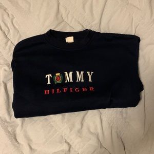 Tommy Hilfiger navy crew neck